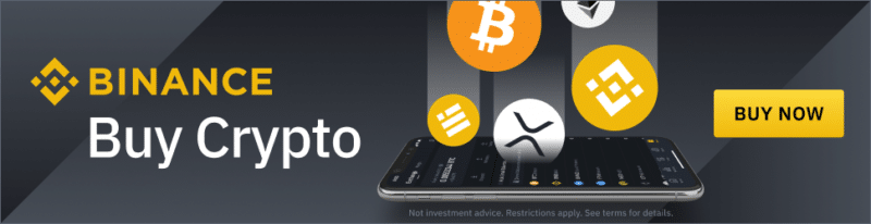 Buy crypto on Binance